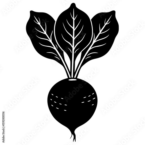 Sugar beet  icon on white background. Simple element from digital disruption collection.