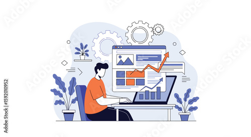 Business growth analytics data visualization strategies for financial performance improvement