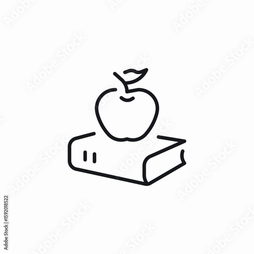 diet books icon sign vector