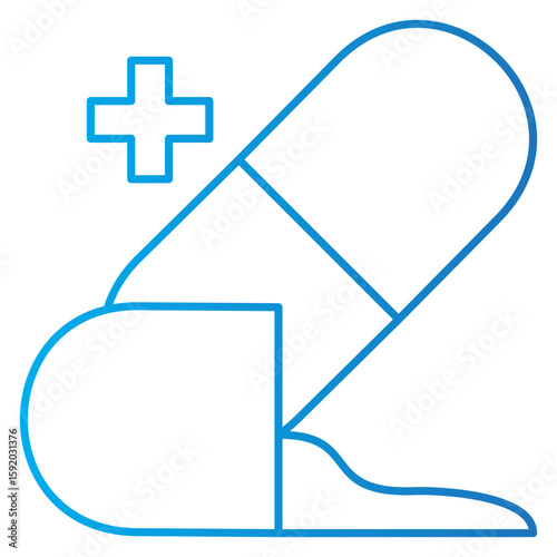 Vitamins Gradient Icon
