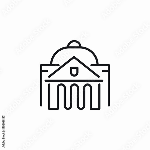 religious studies icon sign vector