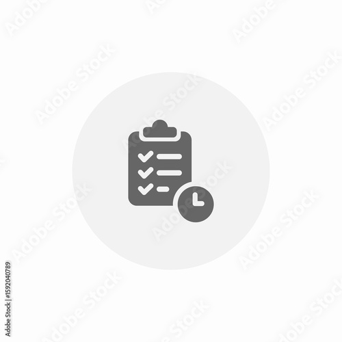 tasks business icon sign vector