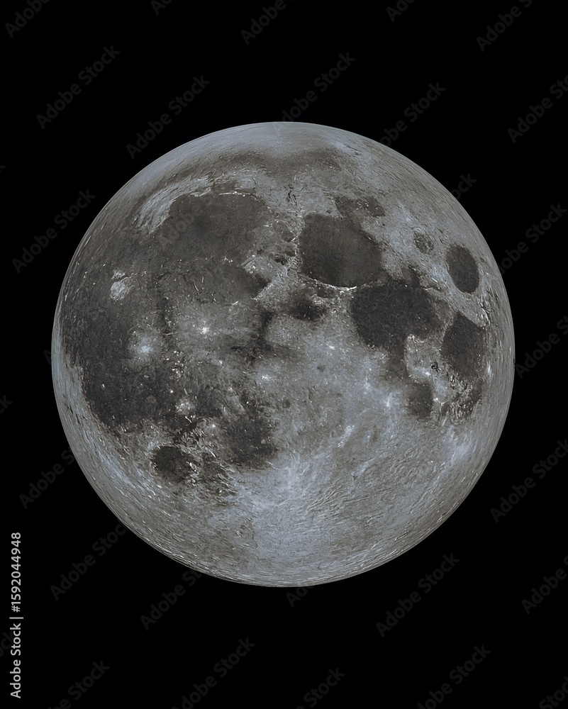 Obraz premium full moon in the night
