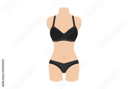 nightie underwear templates of men and womens underware Women swim underwear. Female swimsuit bikini, woman lingerie sea swim summer vacation travel sun bathing clothes swimwear underware beach icon 