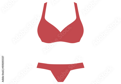 nightie underwear templates of men and womens underware Women swim underwear. Female swimsuit bikini, woman lingerie sea swim summer vacation travel sun bathing clothes swimwear underware beach icon 
