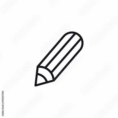 pencil write icon sign vector