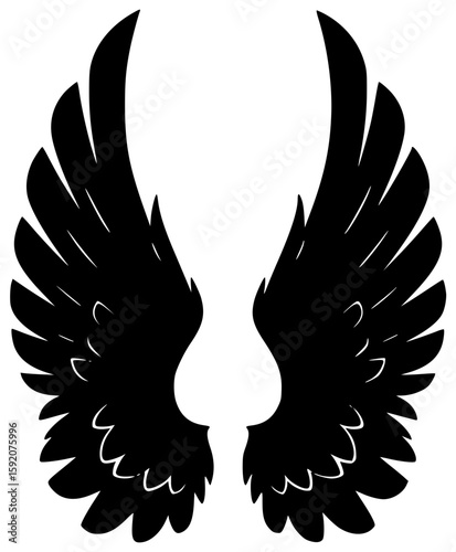 assumption illustration virgin silhouette religious logo religion icon heaven outline angel catholic mary maria holy faith church saint christianity shape and vector graphic background