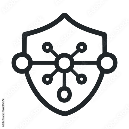 Cybersecurity shield design for digital protection concepts