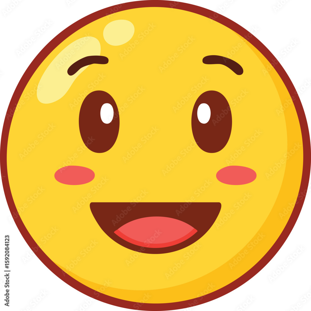 Fototapeta premium happy smiley face