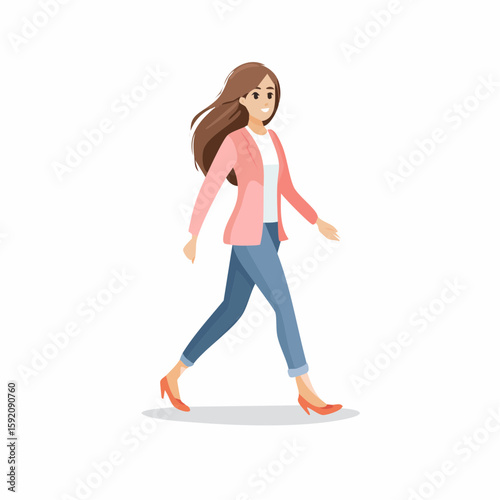 Young woman doing yoga and fitness exercises indoors for a healthy active lifestyle