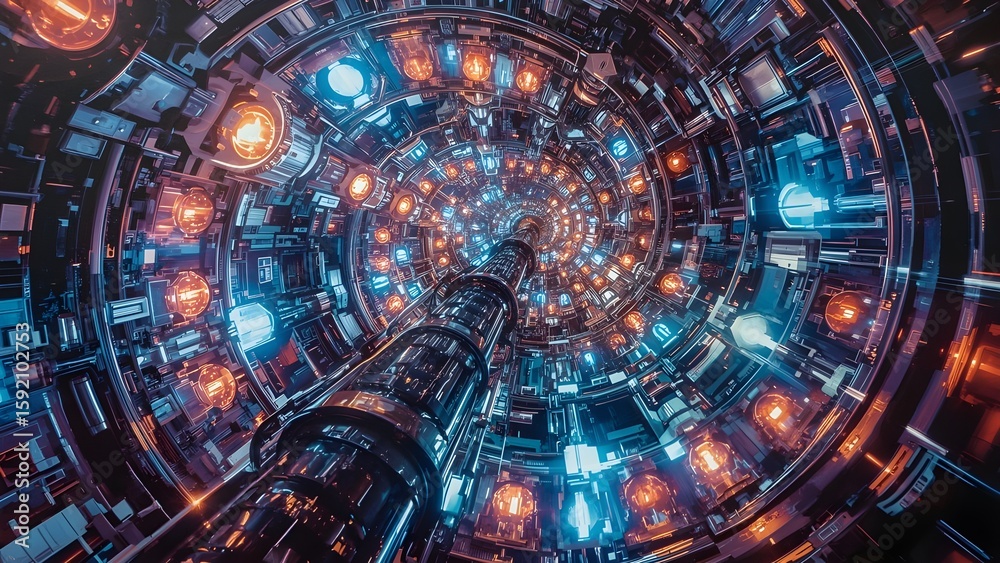 Fototapeta premium abstract technology background