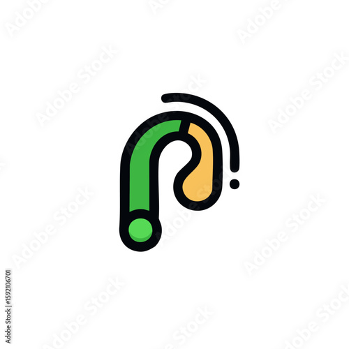 Medical hearing aid icon - hearing loss solutions