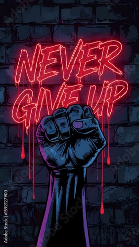 NEVER GIVE UP.  Mindset