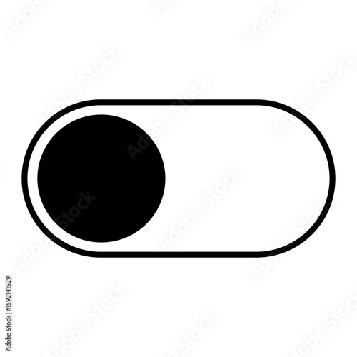Switch buttons. On and Off toggle switch icons. Switch to Day and Night mode buttons. Slider interface button. Mobile app switch buttons, interface elements