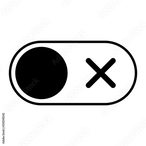 Switch buttons. On and Off toggle switch icons. Switch to Day and Night mode buttons. Slider interface button. Mobile app switch buttons, interface elements