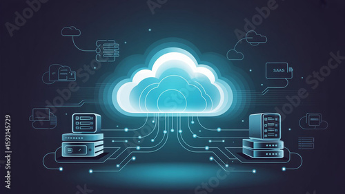 Digital cloud network data transfer cloud computing