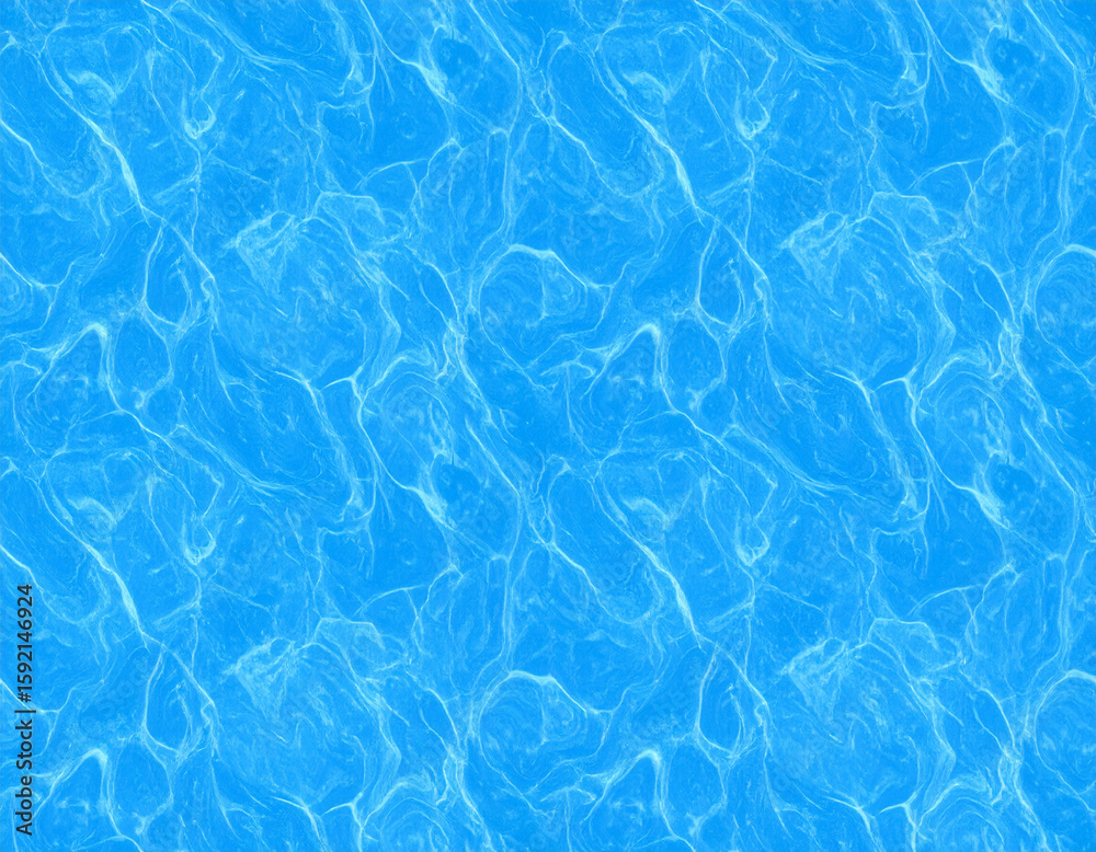 Obraz premium Deep Blue Seamless Water Ripple Texture