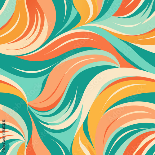 abstract  pattern with waves