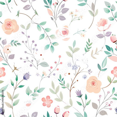  background with roses