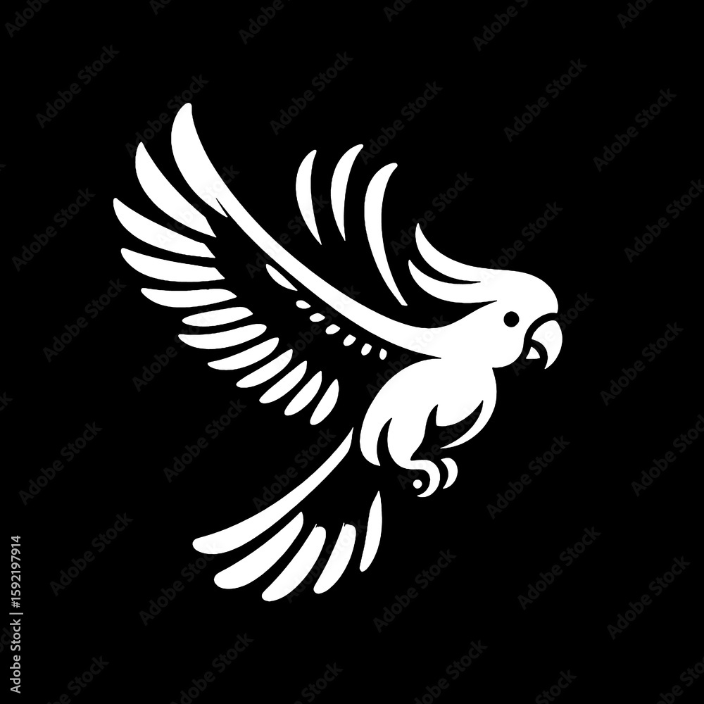 Obraz premium cockatoo head