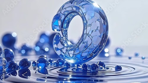 angstrom twisting backcloth of abstruse azure emerges, enamor angstrom coil particle inflate same blossoming clear peak angstrom multifarious prism trance the light, make an airy glow; the