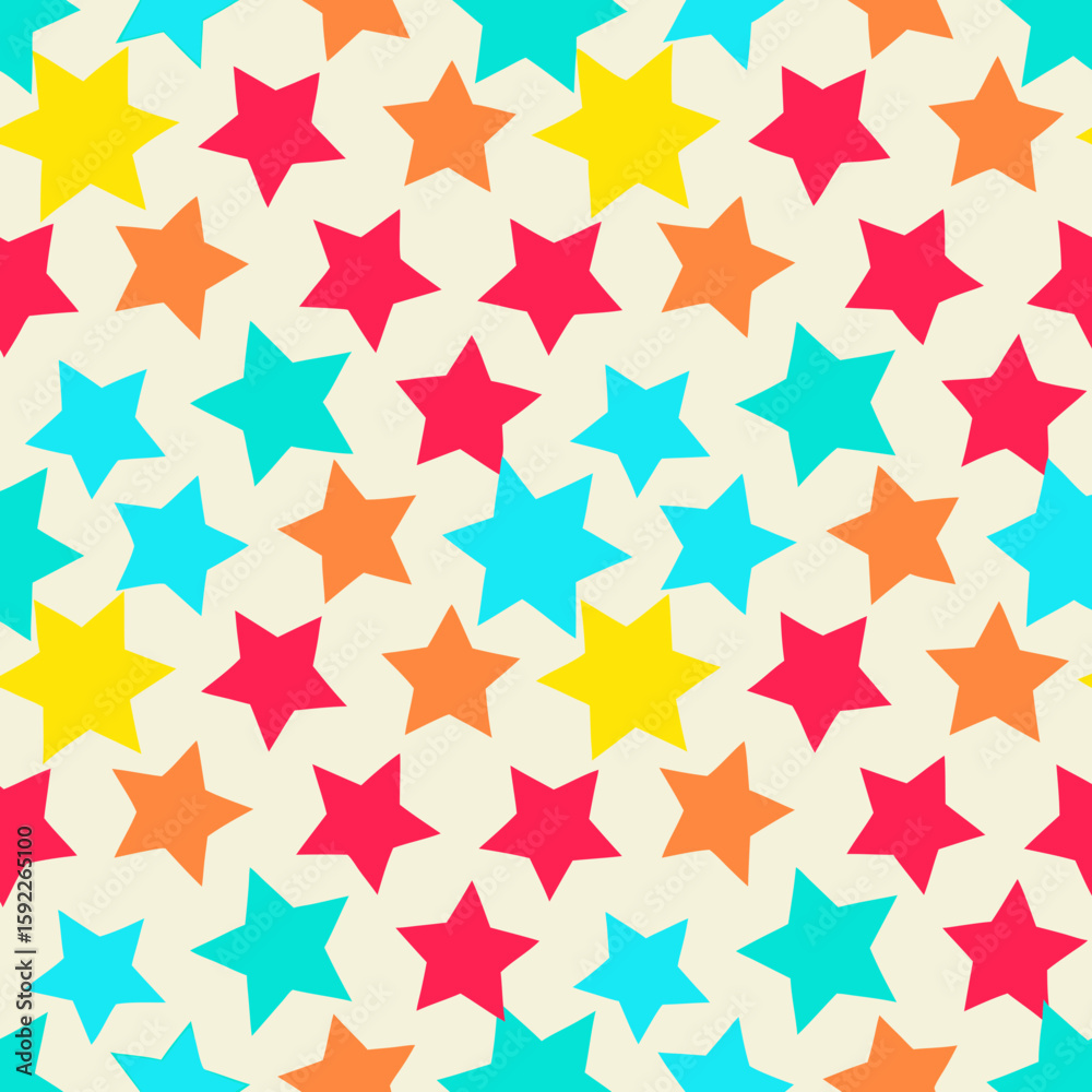 Obraz premium pattern with stars