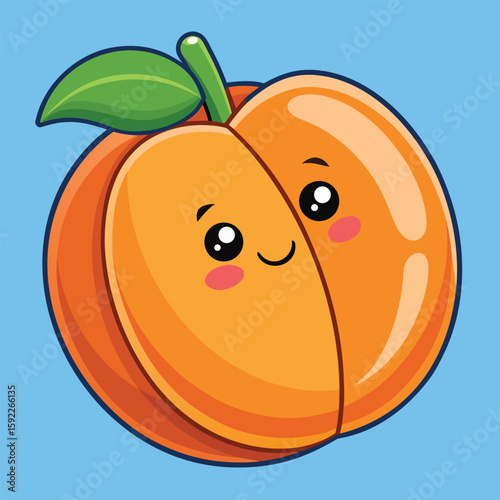 orange cartoon character