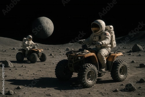 Exploring the Moon on ATVs