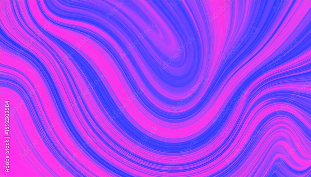 Fototapeta premium Abstract Pink and Blue Swirling Fluid Background. Dynamic Marble Texture with Energetic Colors.