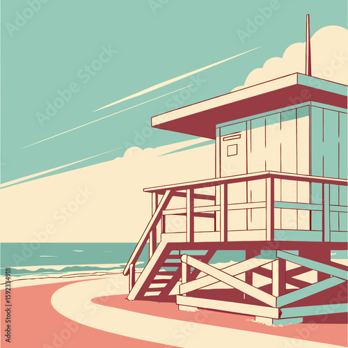 house on the beach