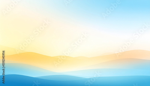 the image shows a scenic landscape. a series of hills or dunes stretch across the frame, fading into the distance