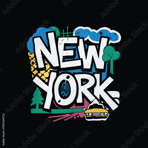 Newyork t shirt design