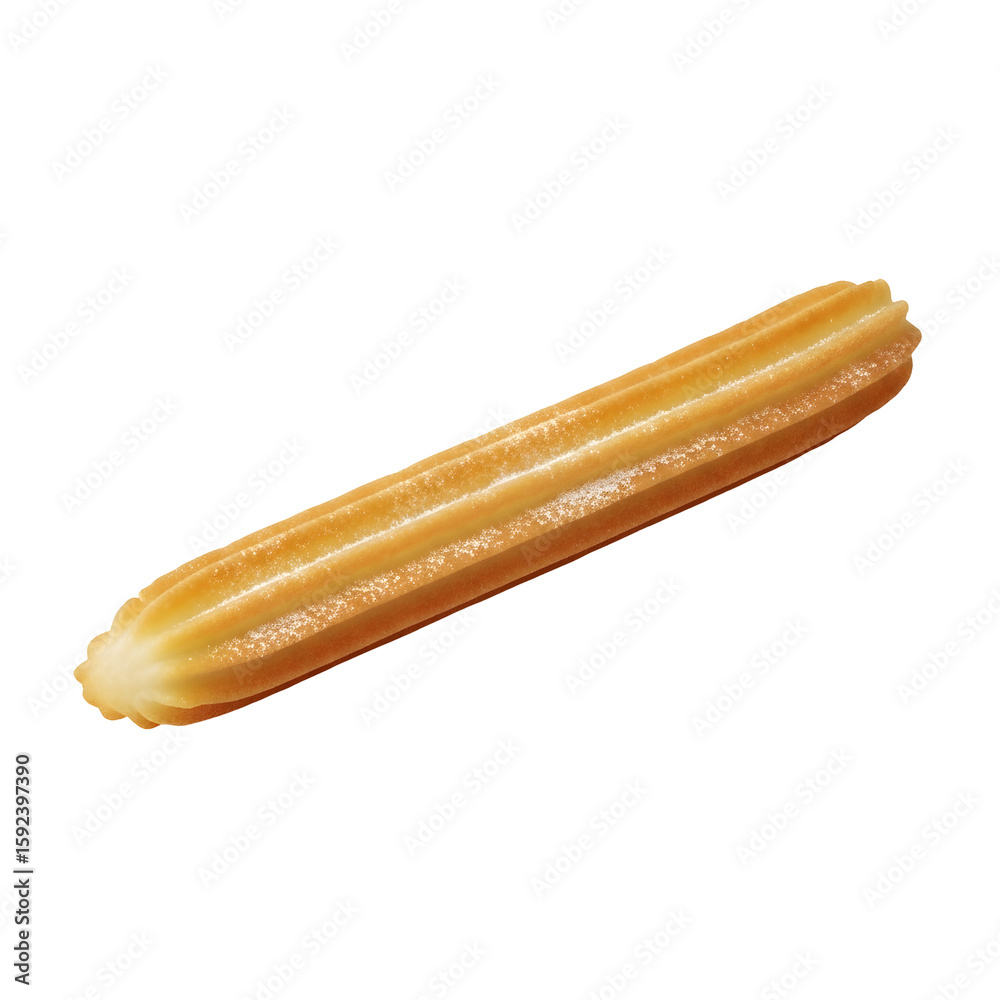 Sweet Crispy Churro with Sugar Coating. Sweet Crispy Churro with Sugar Coating.