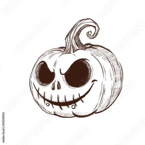 Pumpkin Halloween night 
