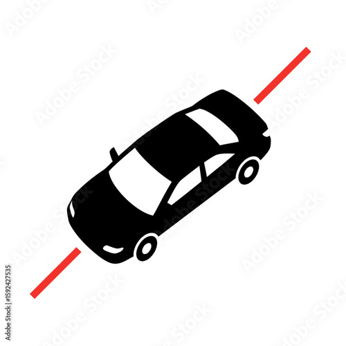 vector illustration of a car