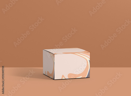 Wallpaper Mural Flat Square Packaging Box Torontodigital.ca