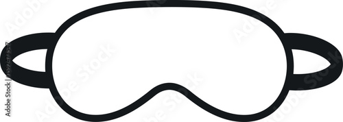 Sleep mask icon