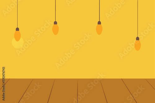 hanging lamp on a wall