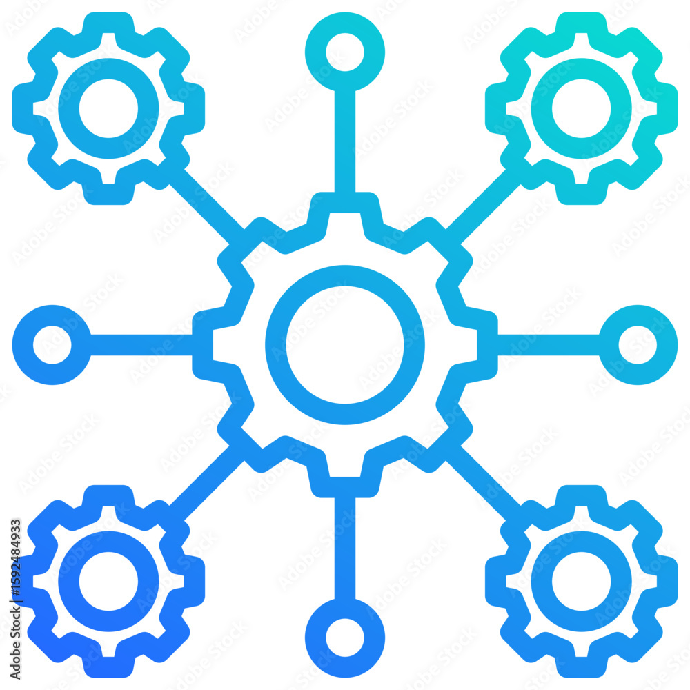 Microservice Icon Microservice Icon