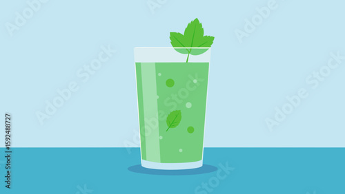 cocktail with lime