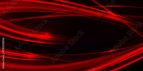 Exquisite red wavy textured design with vibrant shine.