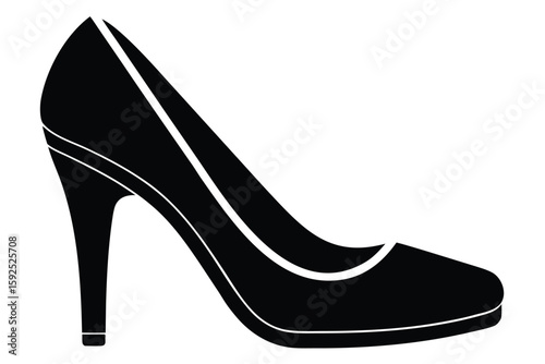 high heels vector icon