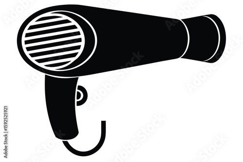 hair dryer vector icon