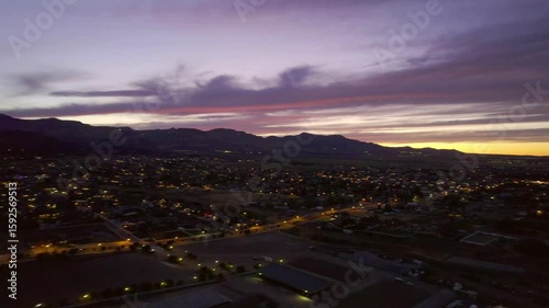 atardecer en utah ee.uu.
