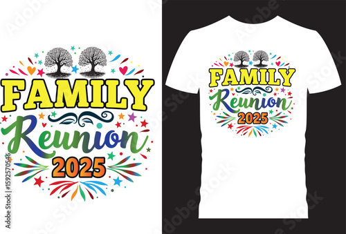 Family Reunion t shirt design