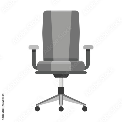 black office chair