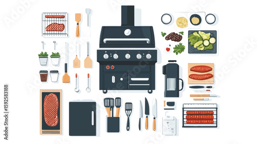 Modern Grilled Kitchen Appliance Technology