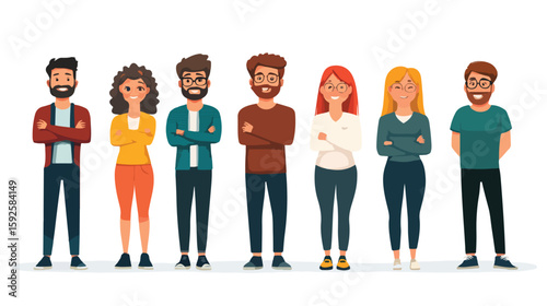 Group of Eight Persons Practicing Activity