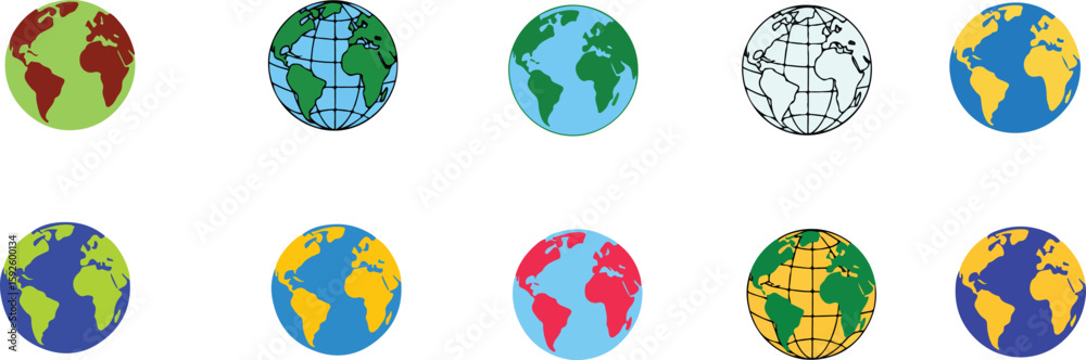 Diverse Planet Earth Illustrations Collection globe world vector bundle collection set pack template elements icons clipart illustration editable flat minimal modern banner poster png eps png, poster Diverse Planet Earth Illustrations Collection globe world vector bundle collection set pack template elements icons clipart illustration editable flat minimal modern banner poster png eps png, poster