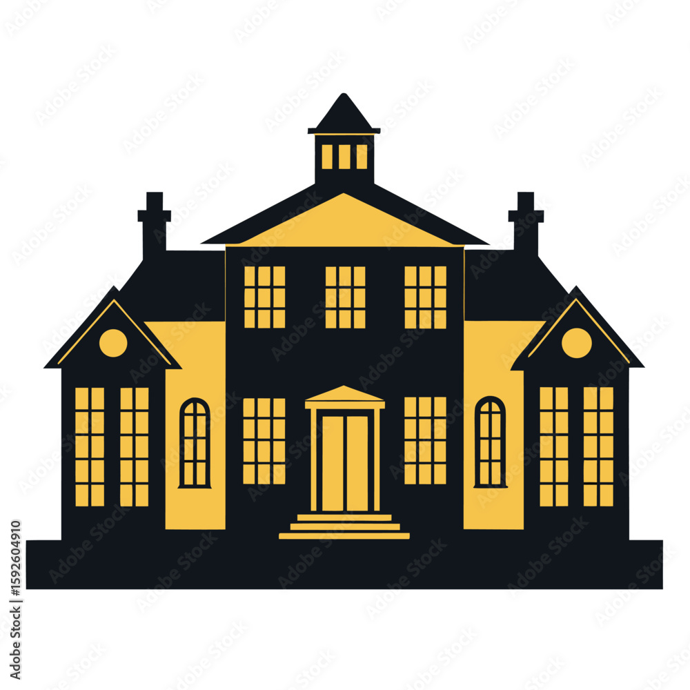 Fototapeta premium vector illustration of houses